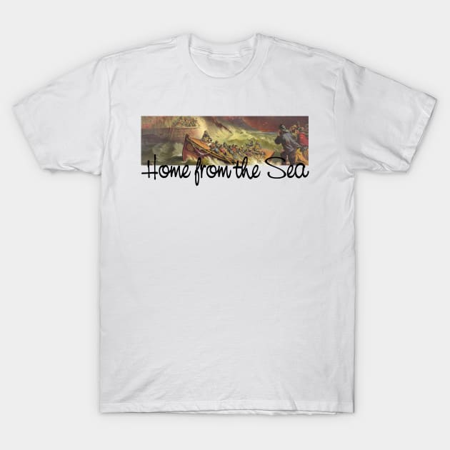 Americana, Fishing in a Storm T-Shirt by teepossible